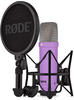 RODE NT1 Studiomikrofon Signature Bundle violett