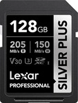 LEXAR SDXC-Card Silver Plus 128GB UHS-1 (205/150MB/s)