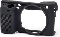 EASYCOVER Silikonprotector schwarz f&uuml;r Sony Alpha 6300