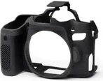 EASYCOVER Silikonprotector schwarz f&uuml;r Canon 77D