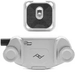 PEAK DESIGN Capture Kamera Clip V3 mit Standardplatte silber