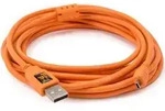 TETHER TOOLS USB 2.0/USB Mini-B Kabel 4.5m orange