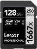 LEXAR SDXC-Card 128GB Professional UHS-II (1667x)