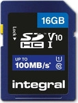 INTEGRAL SDHC-Card Ultima Pro U1 16GB (100MB/s) (Class10)