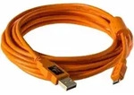 TETHER TOOLS USB Kabel 2.0 4.5M Micro-B Orange f&uuml;r Sony