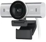Logitech MX Brio 4K Ultra-HD-Webcam - Hellgrau