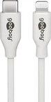 Goobay 39446, Goobay Lightning - USB-C Kabel, 1,0 m, wei&szlig;