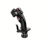 MOZA MH16 Flightstick robuste Aluminiumkonstruktion, 27 Eingabesignale, 8-Wege ALPS