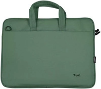 TRUST 24450, Trust Notebooktasche "BOLOGNA", ECO 16", gr&uuml;n