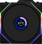 Lian Li 12TLLCD1W1B, Lian Li UNI FAN TL120 LCD Wireless | Geh&auml;usel&uuml;fter