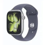 Apple Watch Series 11 Cellular 46mm Silber Aluminium Geh&auml;use mit Nebelviolett...