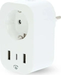 Nedis WIFIP151FWT, Nedis SmartLife Smart Stecker Wi-Fi | Leistungsmesser | Power