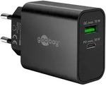 Goobay USB-CTM PD GaN Dual-Schnellladeger&auml;t (30 W) schwarz