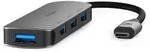 Nedis USB-Hub 1x USB-CTM - 4x USB A, 4-Port port(s), USB 3.2 Gen1,...