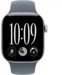 Apple Watch Series 12 Cellular 42mm - Space Grau Aluminium Case Navyblau Sport Band -