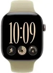 Apple Watch Series 12 Cellular 46mm - Dunkelbronze Aluminium Case Oliv Sport Band -
