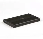 i-tec MySafe AluBasic Advance externes Festplattengeh&auml;use schwarz [f&uuml;r 2,5" (6,4cm)