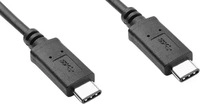 Goobay 67975, Goobay USB 3.1-Stecker (Typ C) > USB 3.1-Stecker (Typ C) [0,5m schwarz]