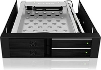 ICY BOX 20918, ICY BOX Wechselrahmen IB-2227StS [f&uuml;r 2x 2,5" HDD und SSD]