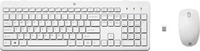 HP 3L1F0AA#ABD, HP 230 kabellose Maus-Tastatur-Kombo ,wei&szlig;, DE