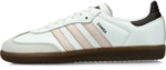 adidas Samba OG W (footwear white / wonder quartz / brown) - 41 1/3
