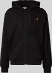 Carhartt WIP I033063.89XX.03, Carhartt WIP Hooded American Script Jacket (black) - XL
