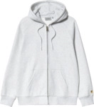 Carhartt WIP Hooded Chase Jacket (ash heather / gold) - S