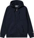 Carhartt WIP Hooded Chase Jacket (dark navy / gold) - S