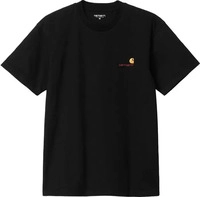 Carhartt WIP I029956.89XX.03, Carhartt WIP S/S American Script T-Shirt (schwarz) - S