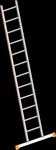 Layher Anlegeleiter TOPIC 1054 / 12 Sprossen mit Traverse - Art-Nr: 1054012
