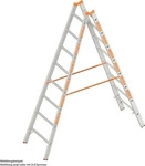 Layher Stehleiter TOPIC 1039 / 2x14 Sprossen - Art-Nr: 1039014