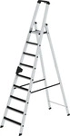 MUNK G&uuml;nzburger Stufen-Stehleiter einseitig begehbar mit clip-step / 9 Stufen /