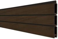 GroJa Solid Rhombus Walnuss co-extrudiert 180x180 cm Karton
