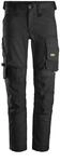 Snickers AllroundWork, Stretchhose 44 stahlgrau-schwarz