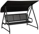 Kettler Hollywoodschaukel PARADISO, Aluminium Anthrazit / Outdoorgewebe Lakritz