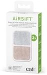 catit AiRSiFT Dual Action Pad 2er-Pack Katzentoilettenzubeh&ouml;r