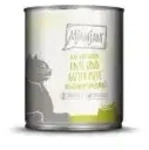 Mjamjam Katze Sparpaket 12x800g DUO Ente und Pute mit K&uuml;rbis