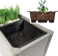 Biohort Pflanzeinsatz f&uuml;r Pflanzbeet Belvedere 2er Set