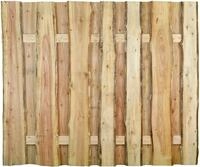 T&J J&Uuml;TLAND Sichtschutzzaun L&auml;rche 180 x 150 cm