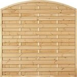 T&J MAXI BOGEN Lamellenzaun 180 x 180/160 cm
