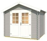 Weka Gartenhaus 209 - 28 mm hellgrau Gartenhaus 209 - 250 x 200 cm (Gr. 1,5) - 50 %