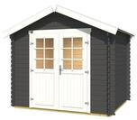 Weka Gartenhaus 209 - 28 mm graphitgrau Gartenhaus 209 - 250 x 200 cm (Gr. 1,5)...
