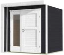 Weka Design Gartenhaus 262 B mit Design-Doppelt&uuml;r - 21 mm anthrazit - 50 % Rabatt