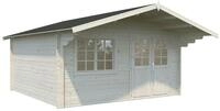 Palmako Gartenhaus Britta 17,5 m&sup2; - 40 mm Transparent tauchimpr&auml;gniert
