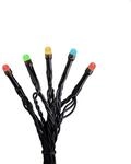 Konstsmide Weihnachtsbeleuchtung Micro LED Lichterkette 120 Dioden schwarzes...