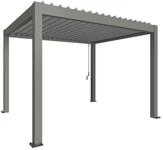 Biohort Pergola B 367,5 x T 312 x H 255 cm (Gr. 3,5x3) Rahmen: quarzgrau-metallic /
