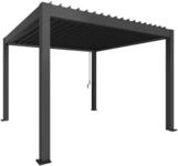 Biohort Pergola B 367,5 x T 367,5 x H 255 cm (Gr. 3,5x3,5) Rahmen: