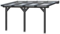 Skan Holz Terrassen&uuml;berdachung Bormio - Leimholz B 434 x T 350 cm (Gr&ouml;&szlig;e 3)