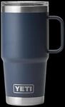 YETI Rambler Reisebecher mit Stronghold Deckel 20 oz. (591 ml), Navy