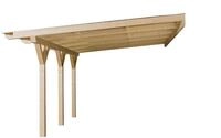 Weka Terrassen&uuml;berdachung 672 Gr. 1 (B 434 x T 279 cm)